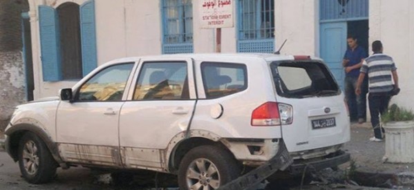 القبض على مرتكبي عمليّة تفجير سيّارة أمنية بحلق الوادي