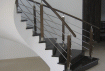rampe d'escalier en inox mari en bois  Venez nous rejoindre dans notre showroom, un nombreux choix de garde-corps et rampe d'escalier pour tous les gots Pour plus dinformations, contacter le 54 414 040/ 55 186 000/53 240 242