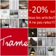 Ouverture Trame Gabes -20% sur tous les articles