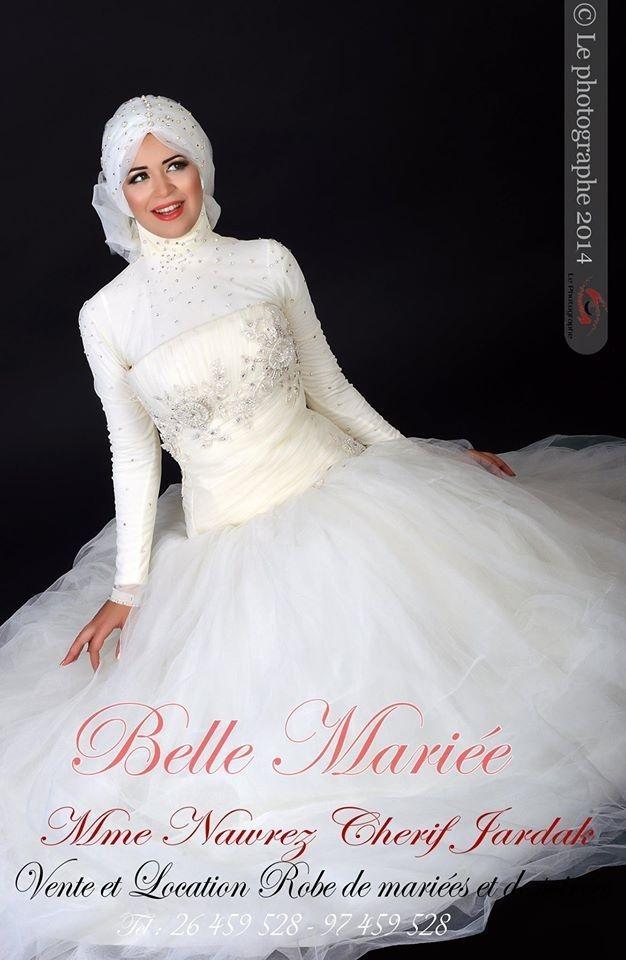 Robe De Mariee Femme Voilee Tunisie Modèles Populaires De
